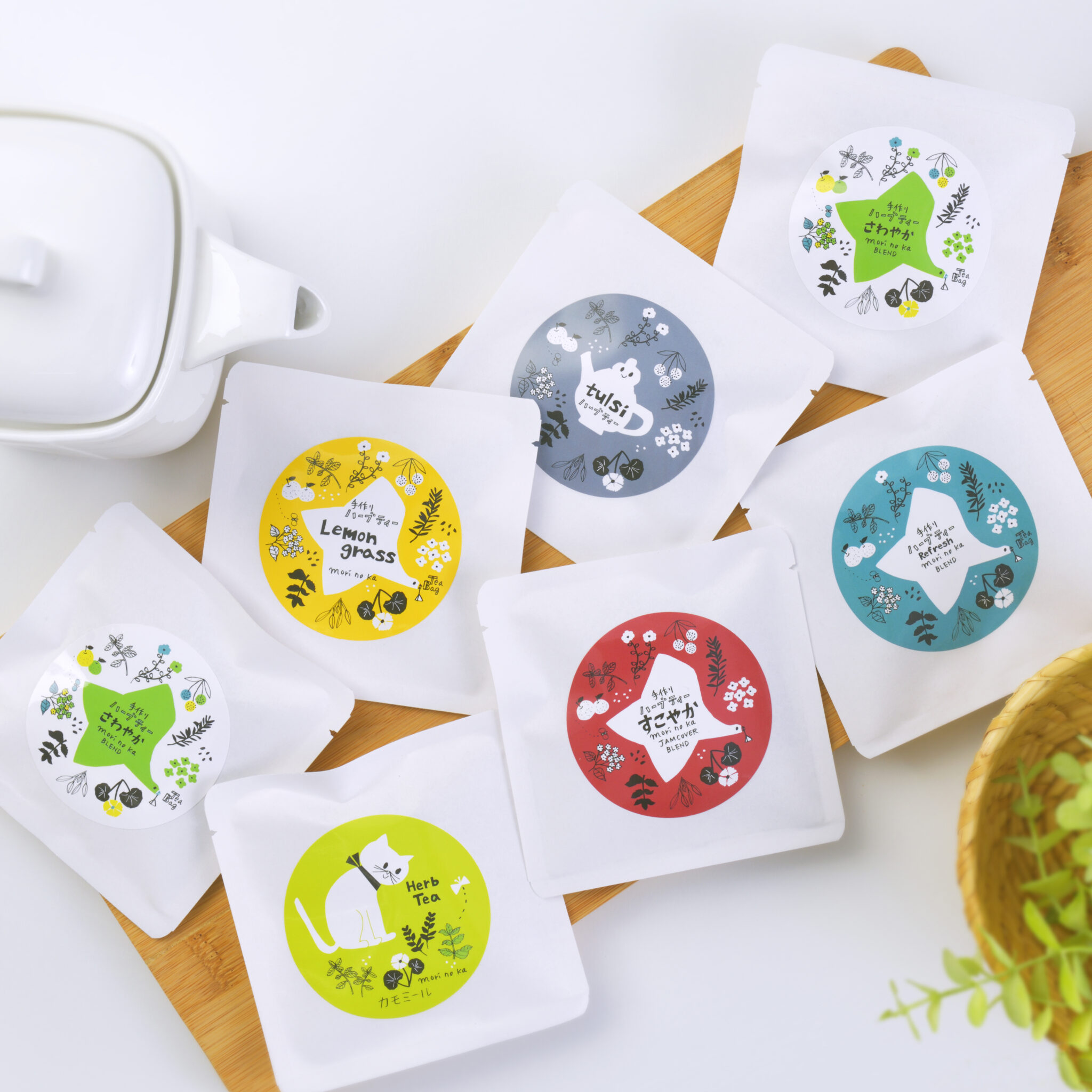 森の香るハーブティ